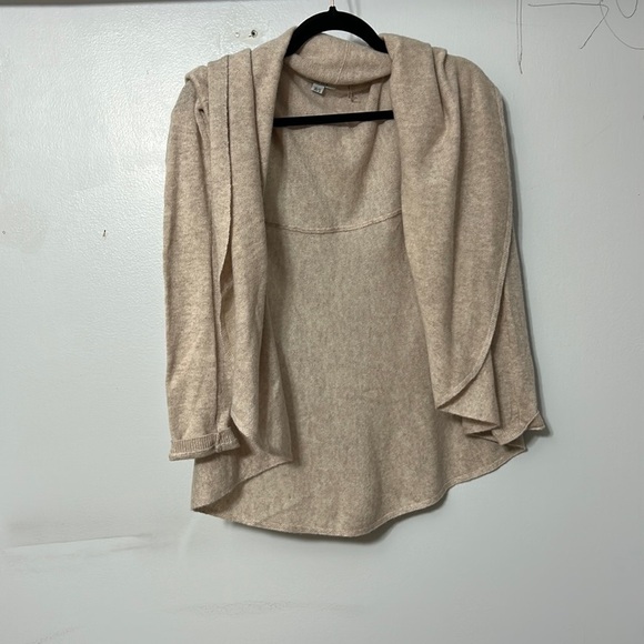 Repeat Cashmere Open Cashmere Cardigan With Shawl Neck Size S - Picture 5 of 11